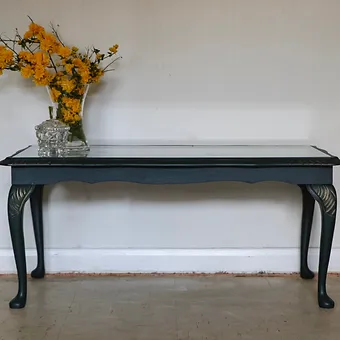Commission- Vintage Upcycled Coffee Table (2)